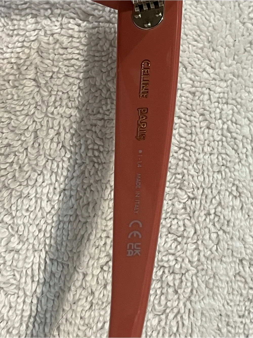 Celine Rose Frame Sunglasses CL40286F